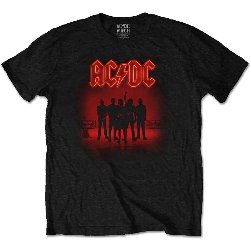 AC/DC | Official Band T-Shirt | PWR-UP (Back Print) Fashionable Trendy Casual