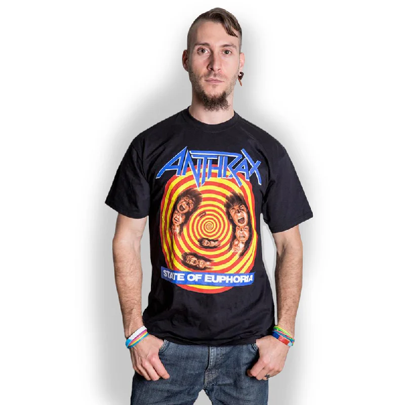 Anthrax | Official Band T-Shirt | State of Euphoria Layered Multi-layer Single Layer