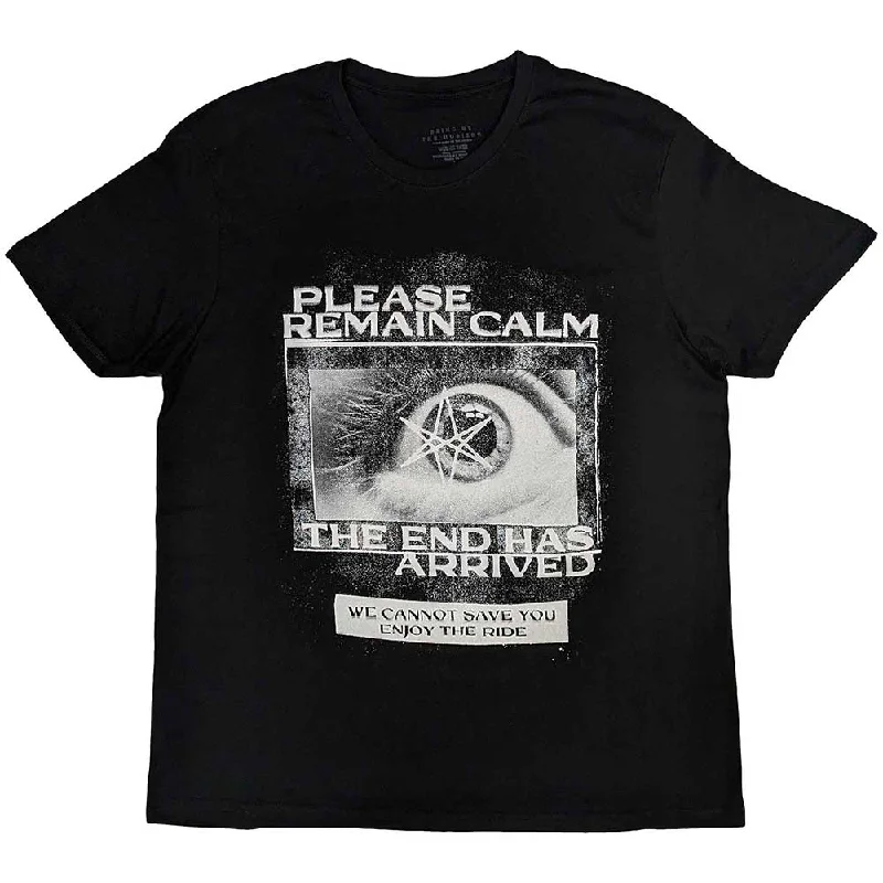 Bring Me The Horizon | Official Band T-Shirt | Remain Calm FP Polka Dot Checkered Tartan