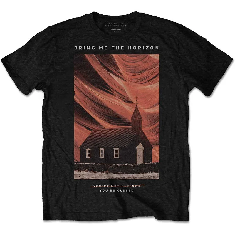 Bring Me The Horizon | Official Band T-Shirt | You're Cursed Solid Color Striped Floral