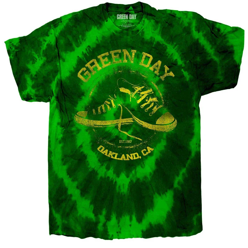 Green Day Kids T-Shirt: All Stars (Wash Collection) Chenille Blend Fleece Blend Nylon Blend