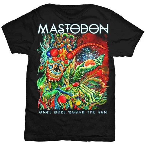 Mastodon | Official Band T-Shirt | Once More Round the Sun Solid Print Embellished
