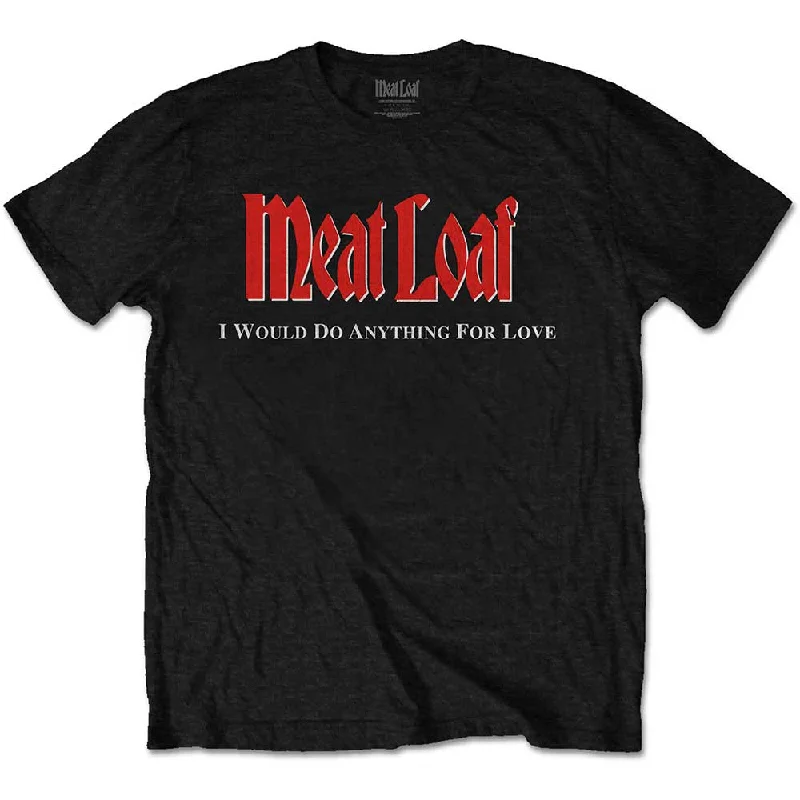 Meat Loaf | Official Band T-Shirt | IWDAFLBIWDT (Back Print) Zippered Front Buttoned Front Snap Front