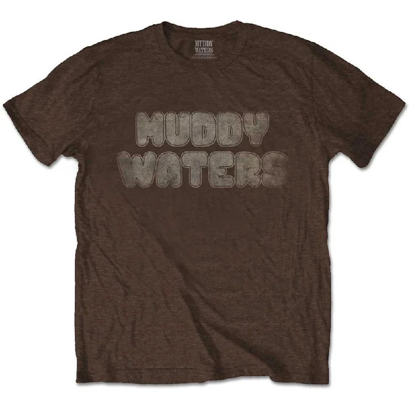 Muddy Waters | Official Band T-Shirt | Electric Mud Vintage Sequined Glittery Shiny