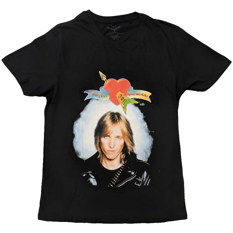 Tom Petty & The Heartbreakers | Official Band T-Shirt | 1st Album Mesh Blend Leather Blend Suede Blend