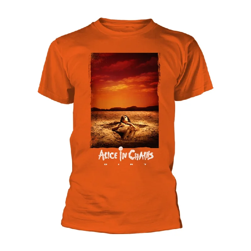 Alice in Chains | Official Band T-Shirt | Dirt (Orange) Terry Blend Velvet Blend Canvas Blend