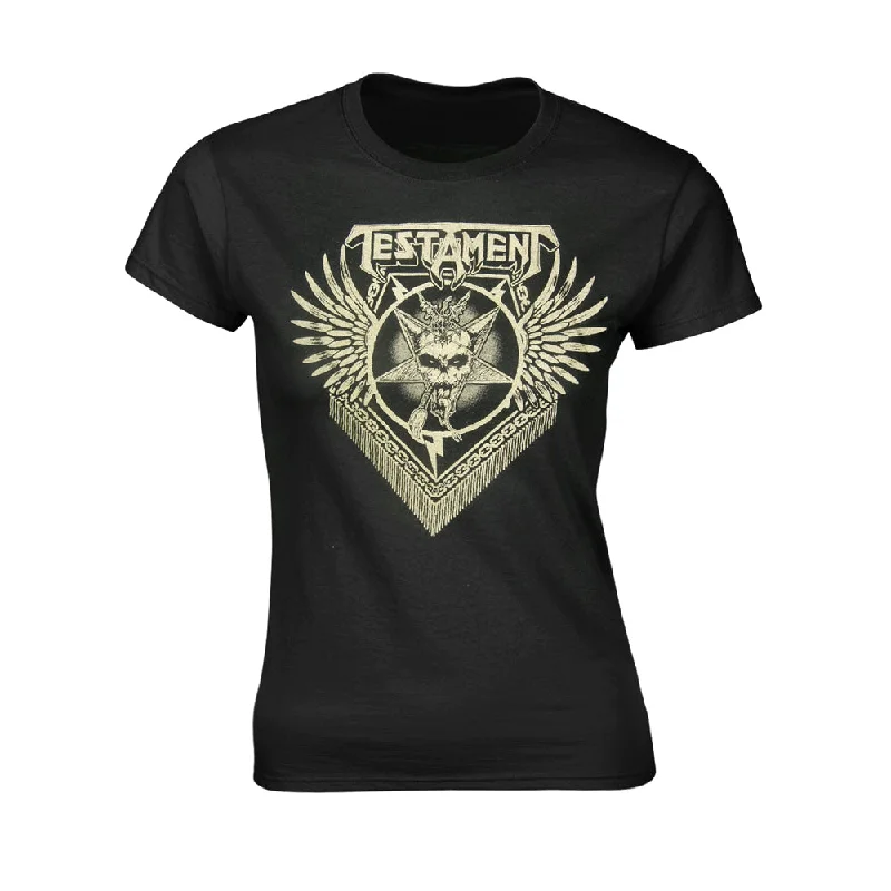 Testament Ladies T-shirt: Legions Europe 2020 Tour Cozy Warm Stylish