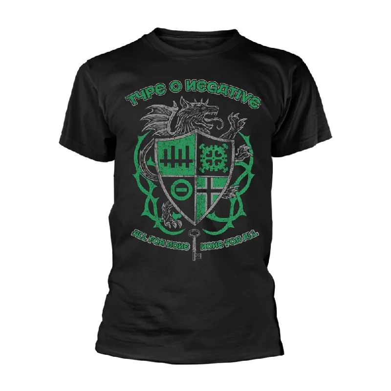 Type O Negative Unisex T-shirt: Wolf Crest Terry Blend Velvet Blend Canvas Blend