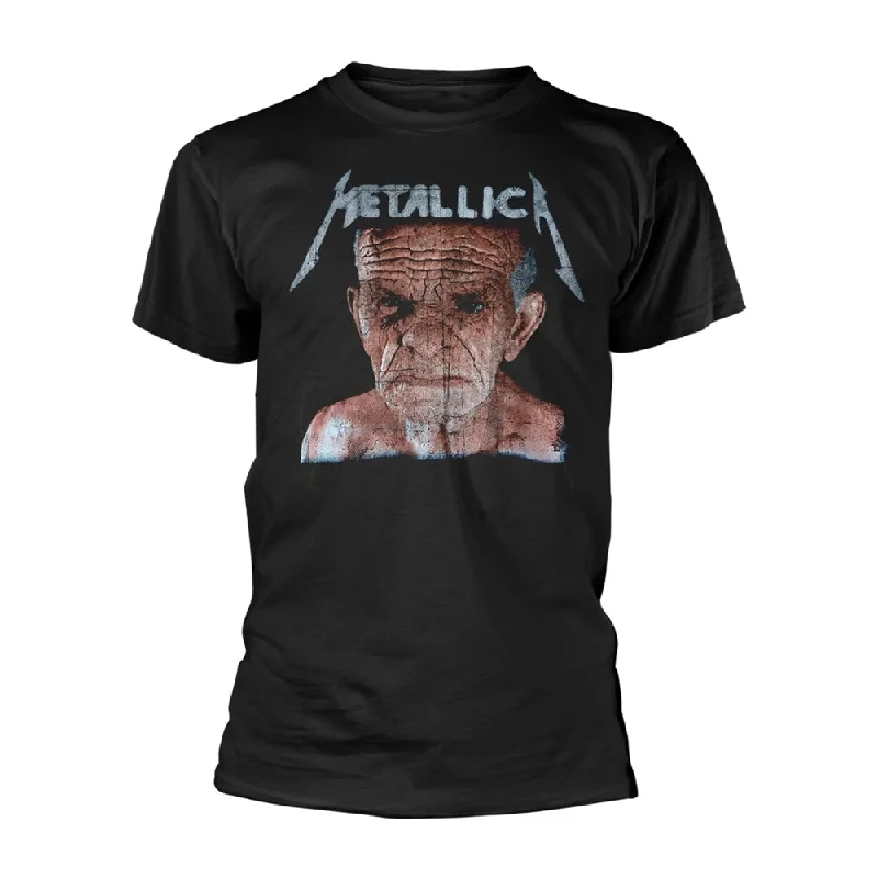 Metallica Unisex T-shirt: Neverland (back print) Zippered Buttoned Snapped