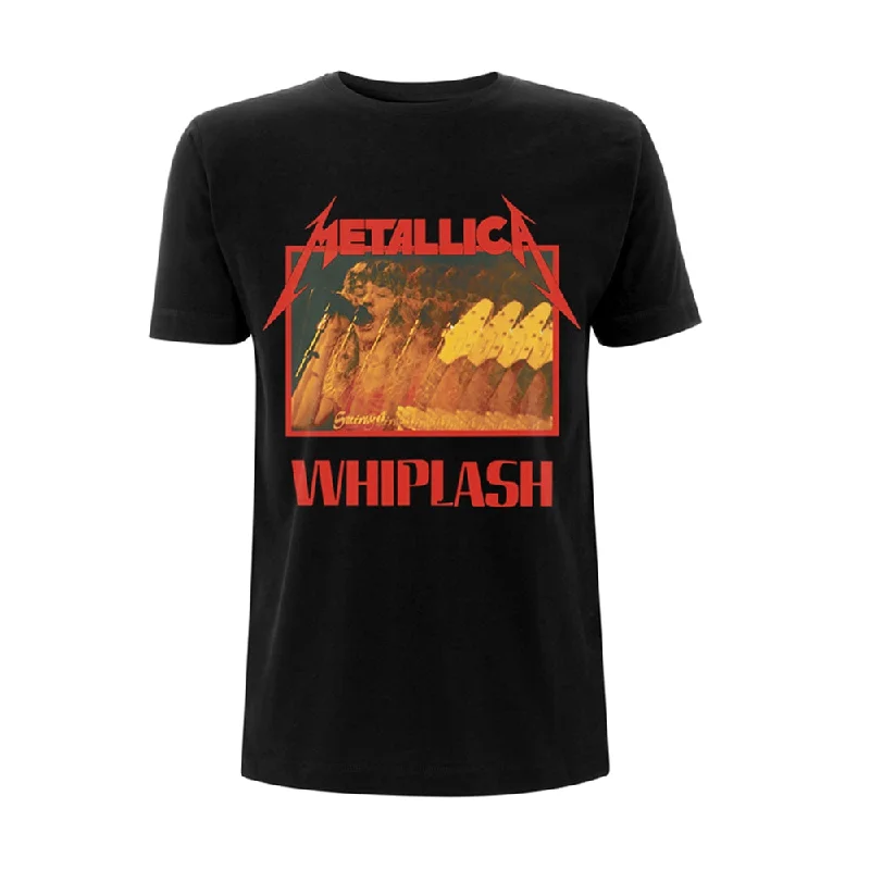 Metallica Unisex T-shirt: Whiplash Fashionable Trendy Casual