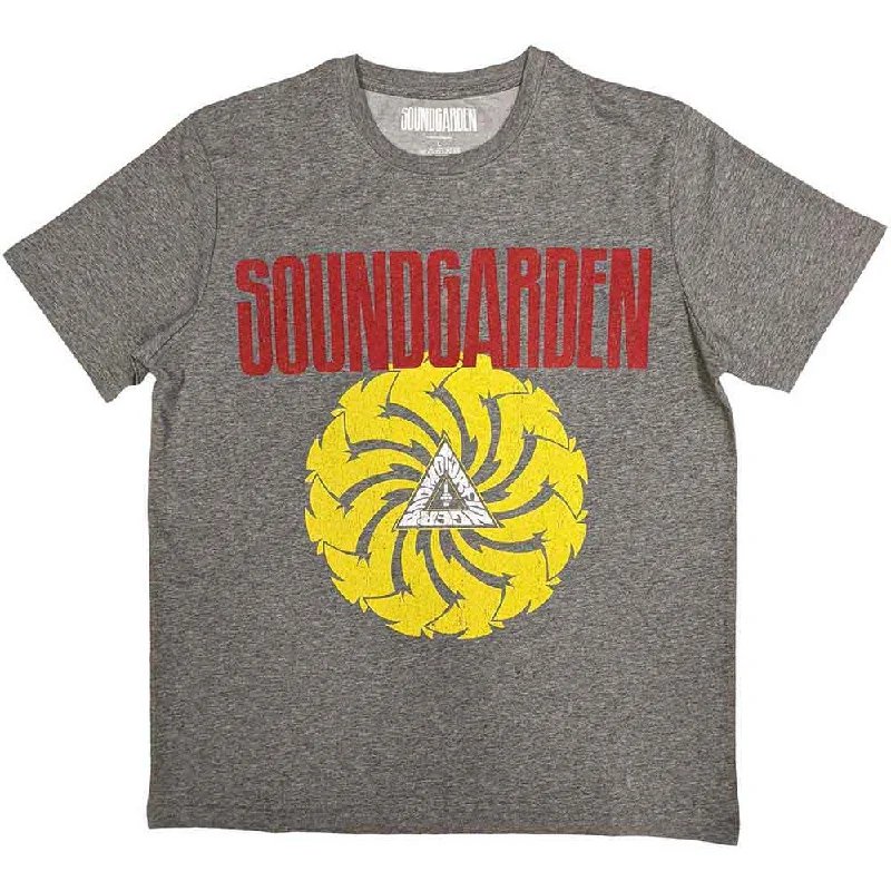 Soundgarden | Official Band T-Shirt | Badmotorfinger V.1 Oversized T-Shirt Spandex breathable