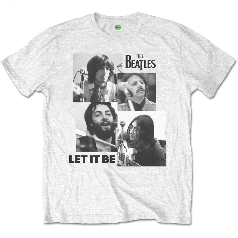 The Beatles Kids T-Shirt: Let it Be Graphic Embroidered Appliqued