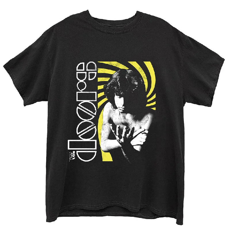 The Doors | Official Band T-Shirt | Jim Spinning Anti-Pilling Machine Wash Handmade