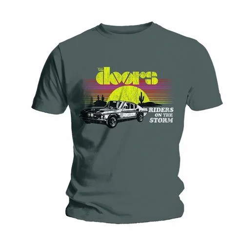 The Doors | Official Band T-Shirt | Riders Anti-Shrink Durable Soft