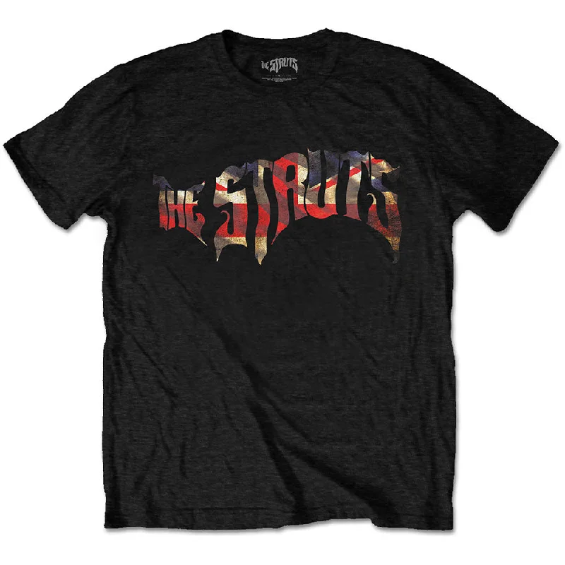 The Struts | Official Band T-Shirt | Union Jack Logo Plaid T-Shirt Polka Dot Checkered