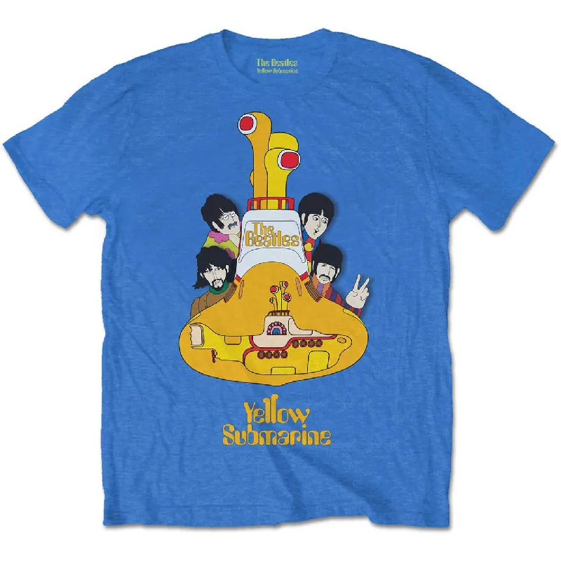 The Beatles Kids T-Shirt: Yellow Submarine Sub Sub Mesh Blend Leather Blend Suede Blend