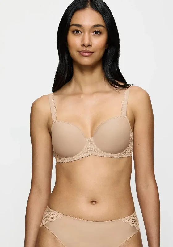 Triumph Amourette Wired Padded Bra, Nude Comfortable Active Bra