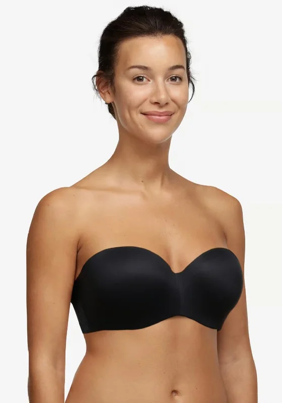 Chantelle Norah Strapless Bra, Black Contour Bra Style