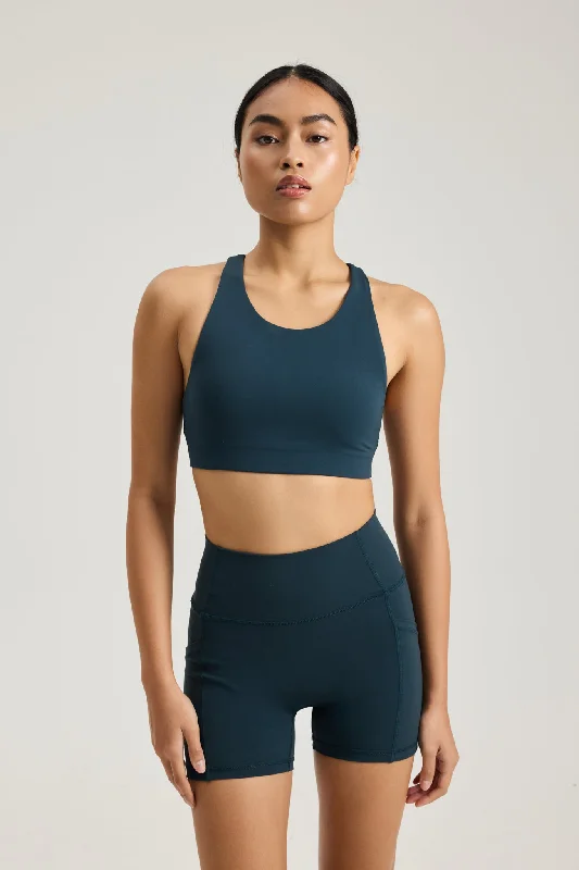 Clasp Bra (High Neck) in Pine Comfort Fit Bralette