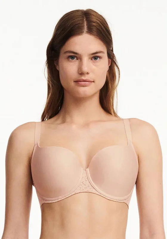 Chantelle Norah Smooth Cup Wired Bra, Nude Soft Stretch Bra