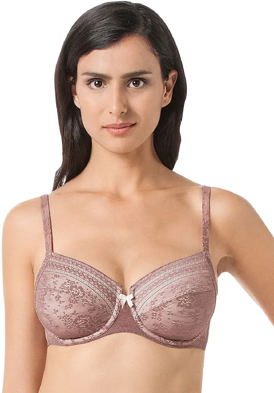 Fleur-5653 Underwire Bra -  Berry Active Wear Bra