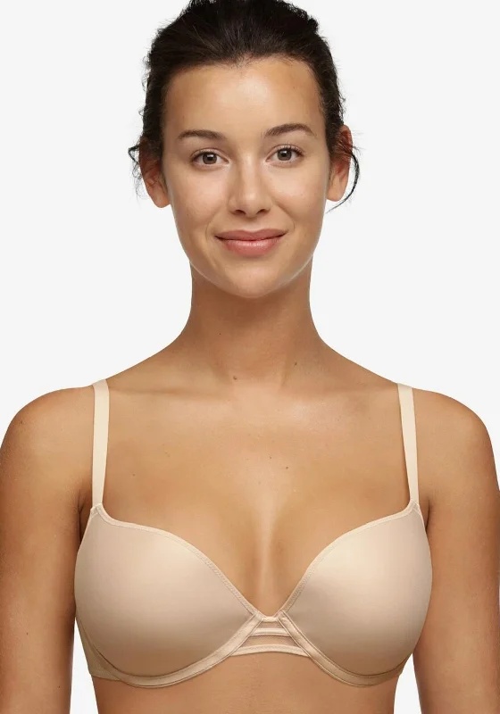 Passionata Nais Push Up Wired Bra, Nude Soft Lace Bralette