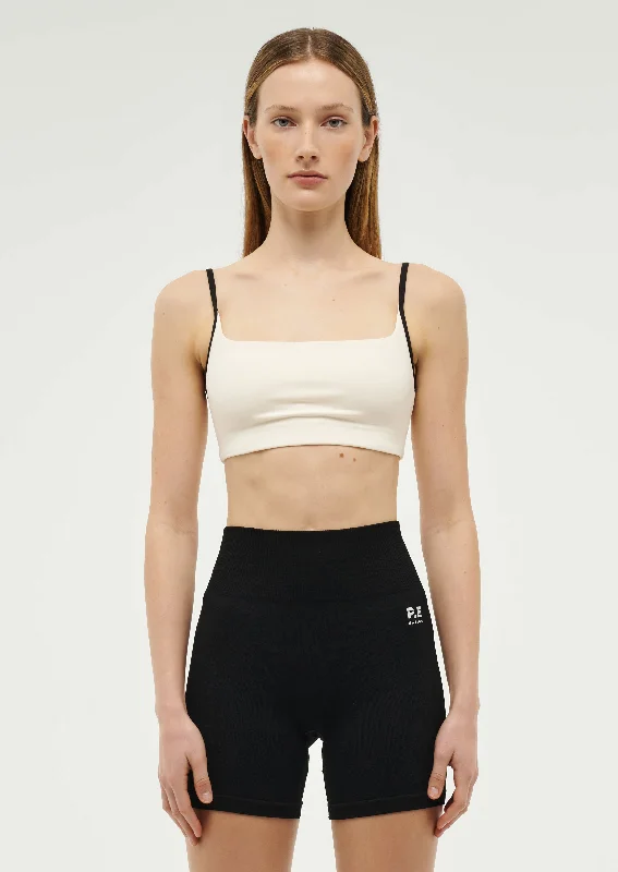 PREVIEW SPORTS BRA IN WHISPER WHITE Sleek Push-Up Bra