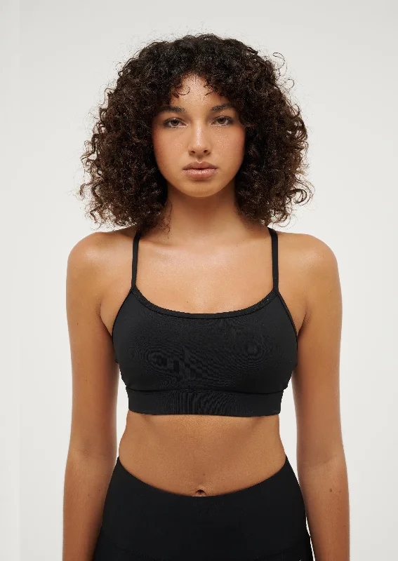 REFORM SPORTS BRA IN BLACK Trendy Lace Bra