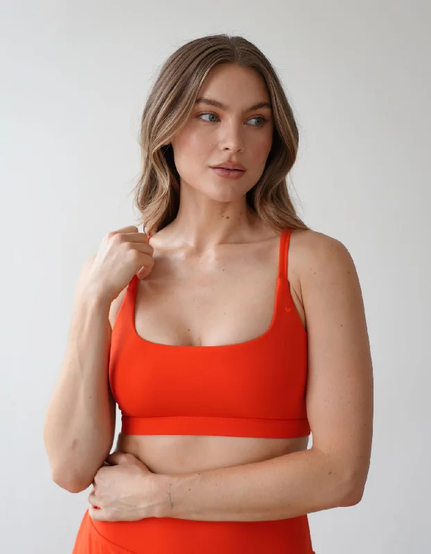 Skye Sports Bra - Fiery Cotton Comfort Bra