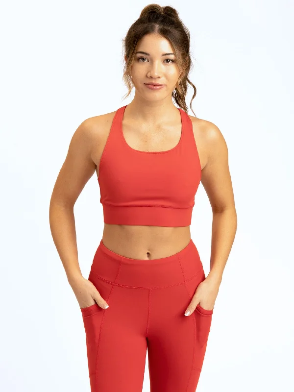 Strappy Sports Bra Chic Satin Bra