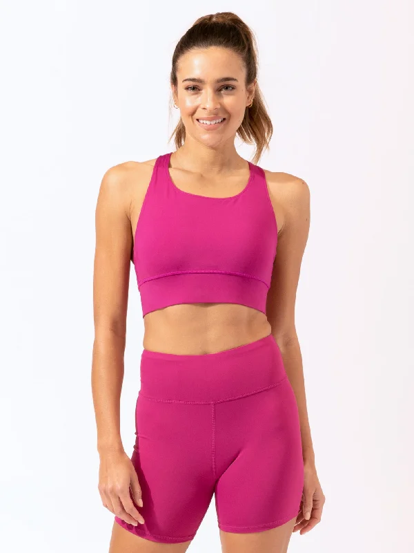 Strappy Sports Bra Active Wear Bra