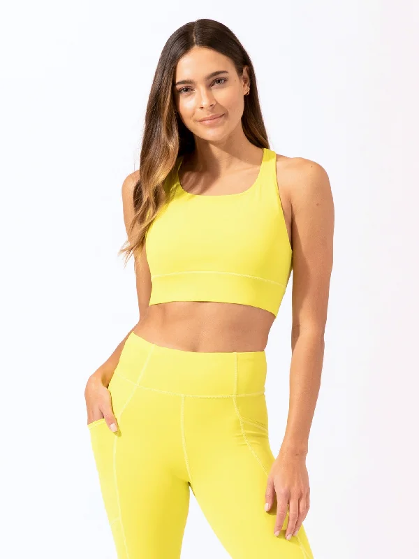 Strappy Sports Bra Full Coverage Bra