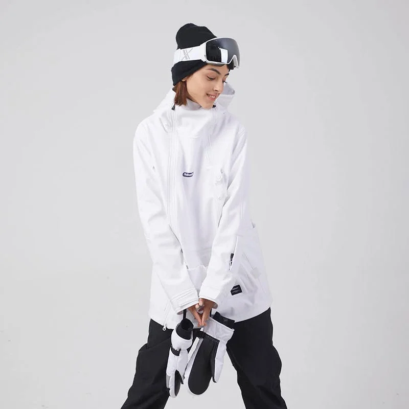 Women's Unisex Nobaday X-Summer NinJa-X Snow Hoodie Hoodie with Ribbed Neckline Snug Warm