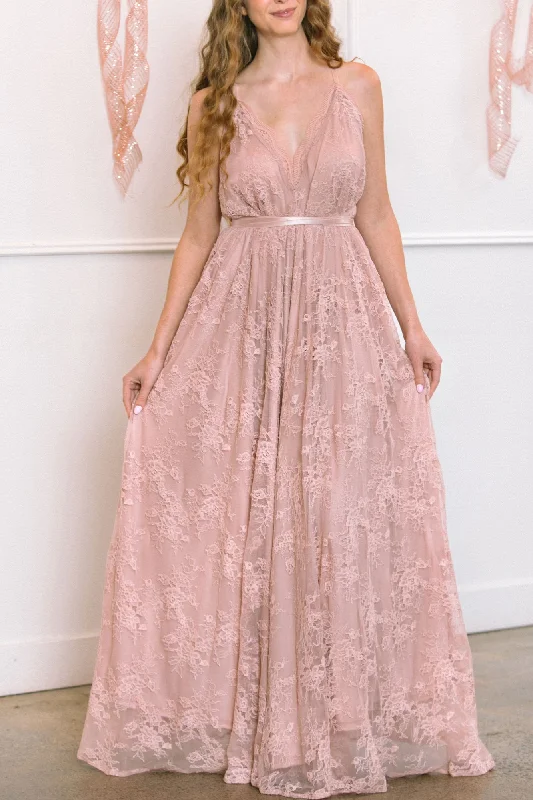 Lucia Lace Maxi Dress Trendy Printed Maxi Dress
