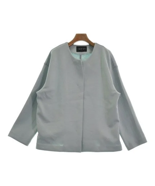 INDIVI Collarless jackets V-Neck Jacket Boat Neck Jacket Square Neck Jacket