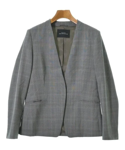 green label relaxing Collarless jackets Tailored Jacket Straight Jacket A-Line Jacket