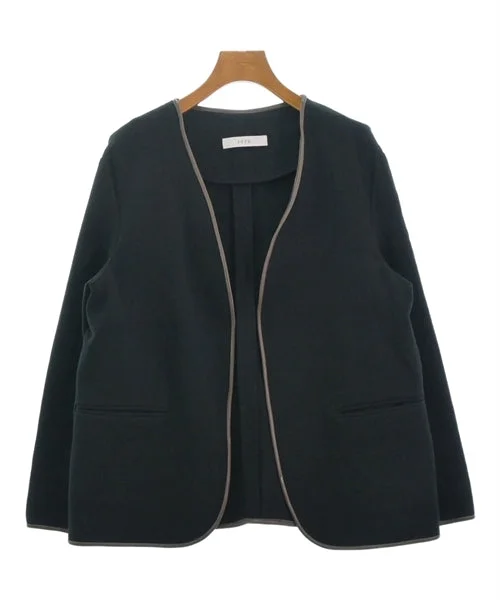 Seya Collarless jackets Wool Jacket Cashmere Jacket Tweed Jacket