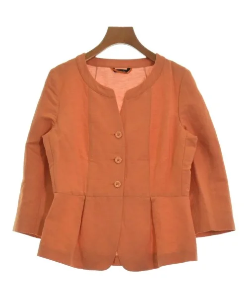 MAX MARA WEEK END LINE Collarless jackets Oversized Jacket Tailored Jacket Straight Jacket