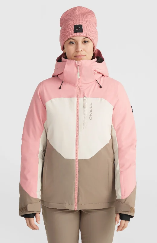 CORAL SNOW JACKET Toggled Jacket Drawstring Jacket Belted Jacket