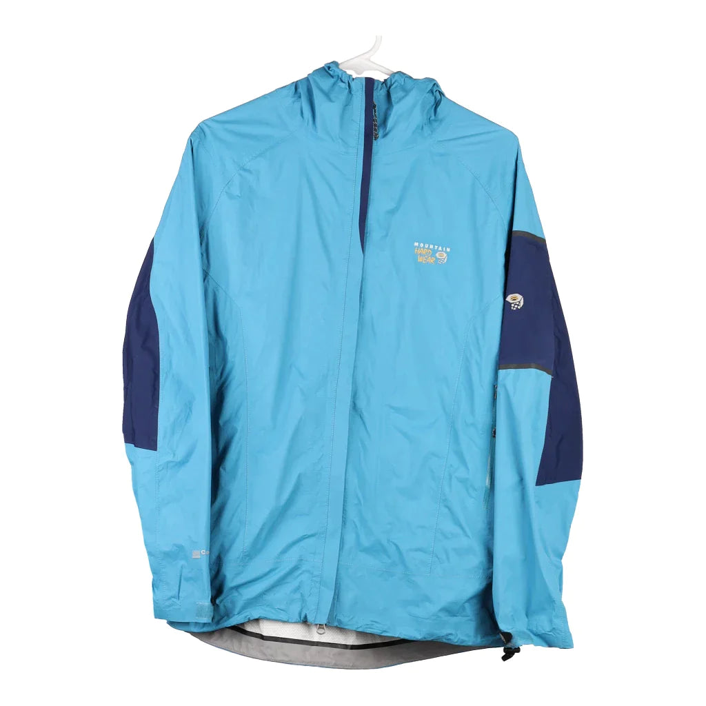 Mountain Hard Wear Jacket - Medium Blue Polyester Nylon Fabric Polyester Fabric Spandex Fabric