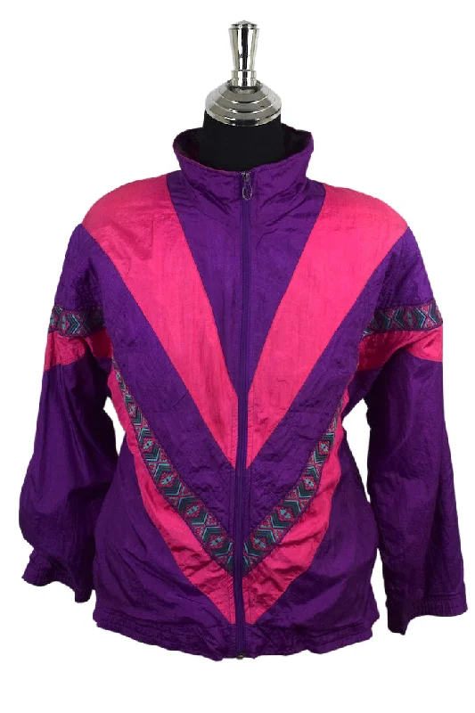 Pink and Purple Spay Jacket Quilted Jacket Puffer Jacket Insulated Jacket
