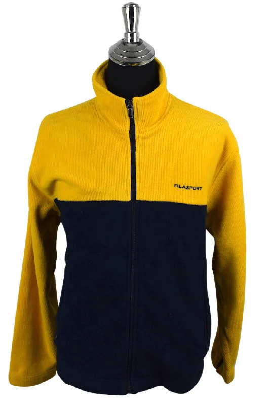 Fila Sport Brand Fleeced Jacket Jacket Blazer Coat