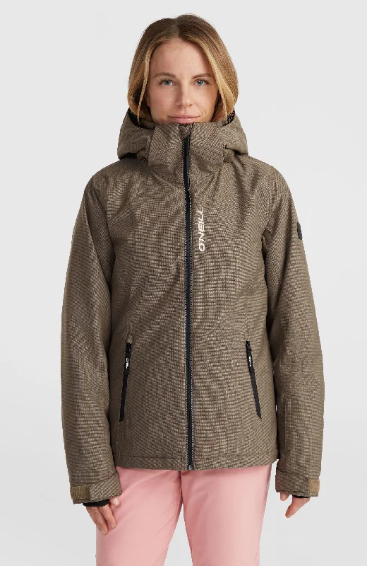 STUVITE SNOW JACKET Wool Fabric Cashmere Fabric Tweed Fabric