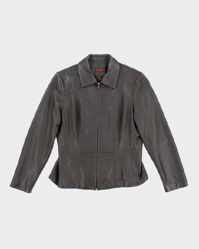 Vintage Danier Brown Leather Jacket - M Oversized Jacket Tailored Jacket Straight Jacket Vintage Danier Brown Leather Jacket - M Oversized Jacket Tailored Jacket Straight Jacket