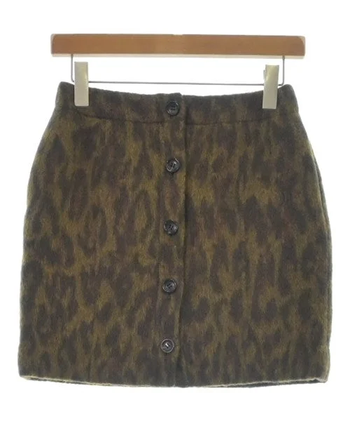 JOHN LAWRENCE SULLIVAN Mini skirts elastic waist skirt