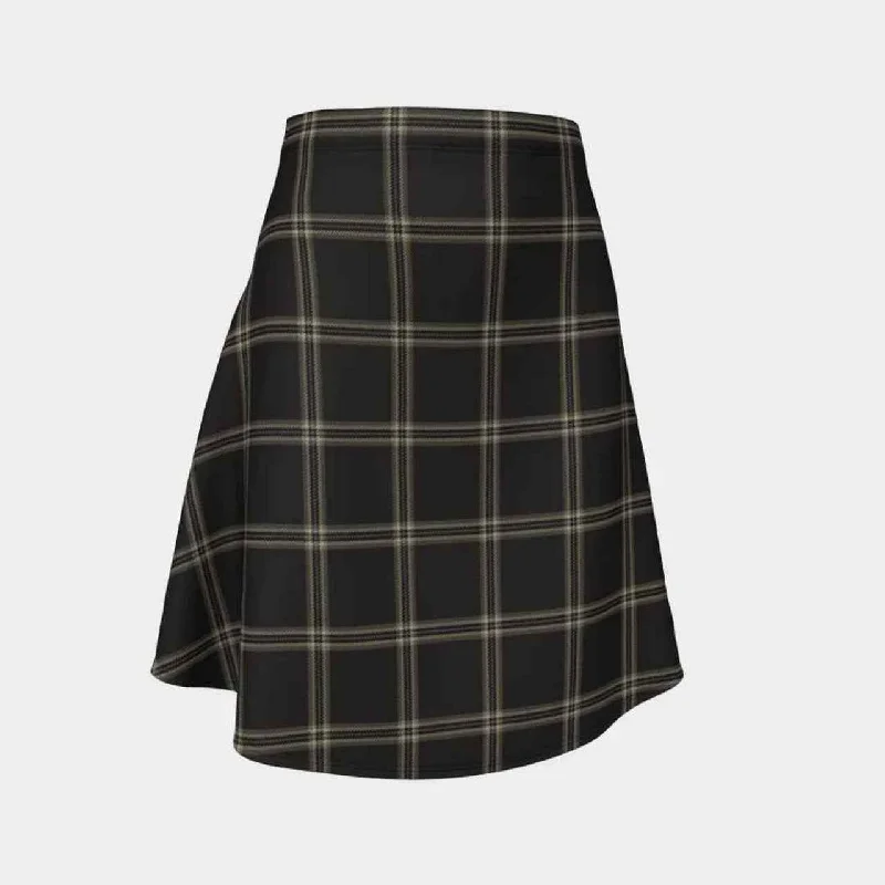 Eternity Tartan Flared Skirt wool skirt warm