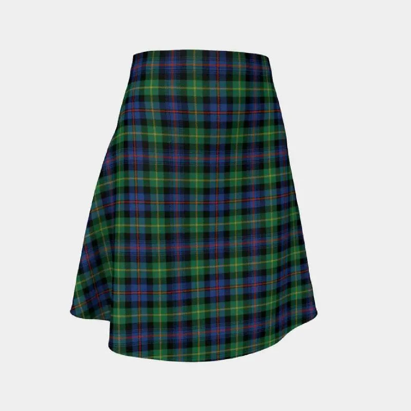 Farquharson Ancient Tartan Flared Skirt denim skirt stylish