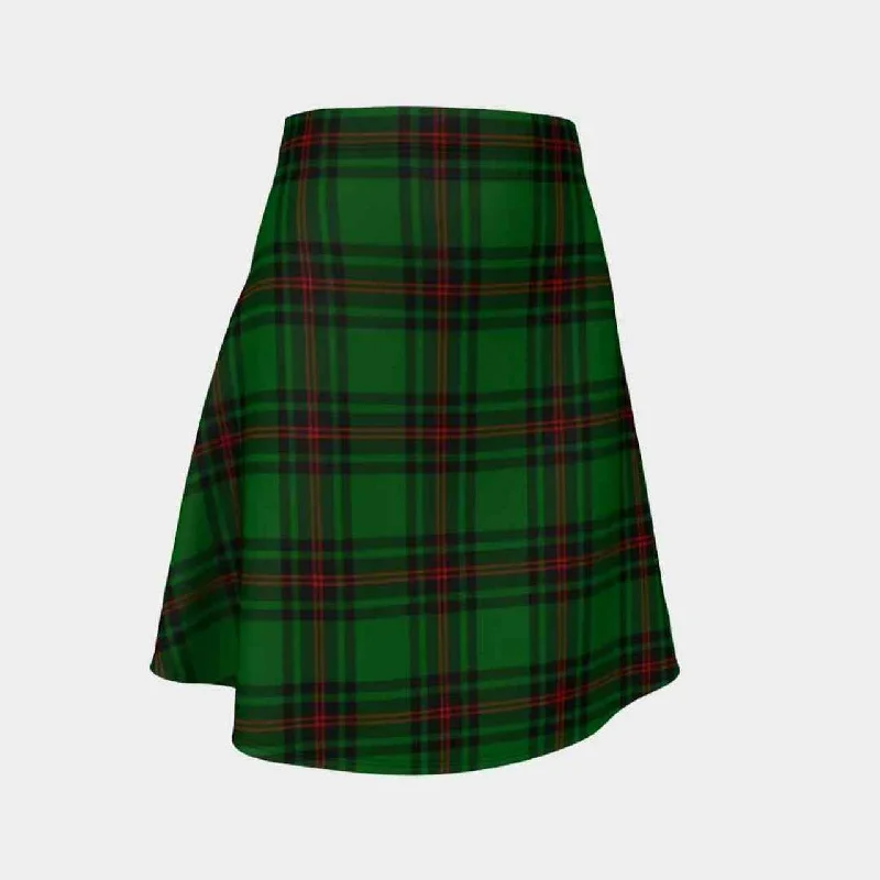 Fife District Tartan Flared Skirt lace skirt intricate