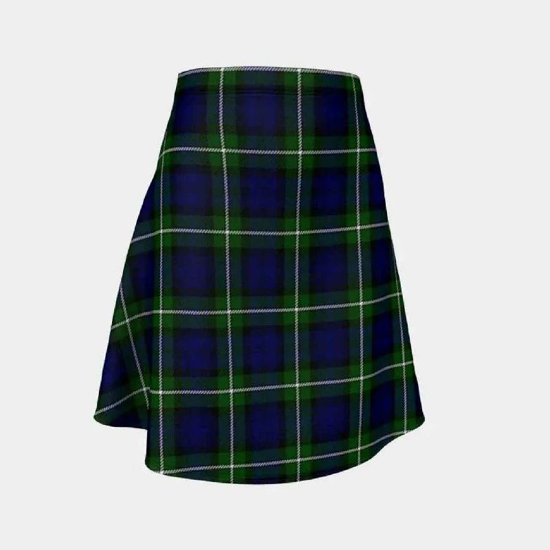 Forbes Modern Tartan Flared Skirt summer skirt style