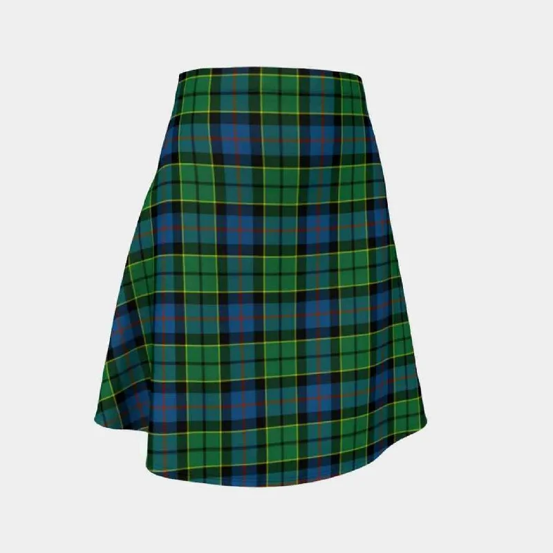 Forsyth Ancient Tartan Flared Skirt wool skirt warm